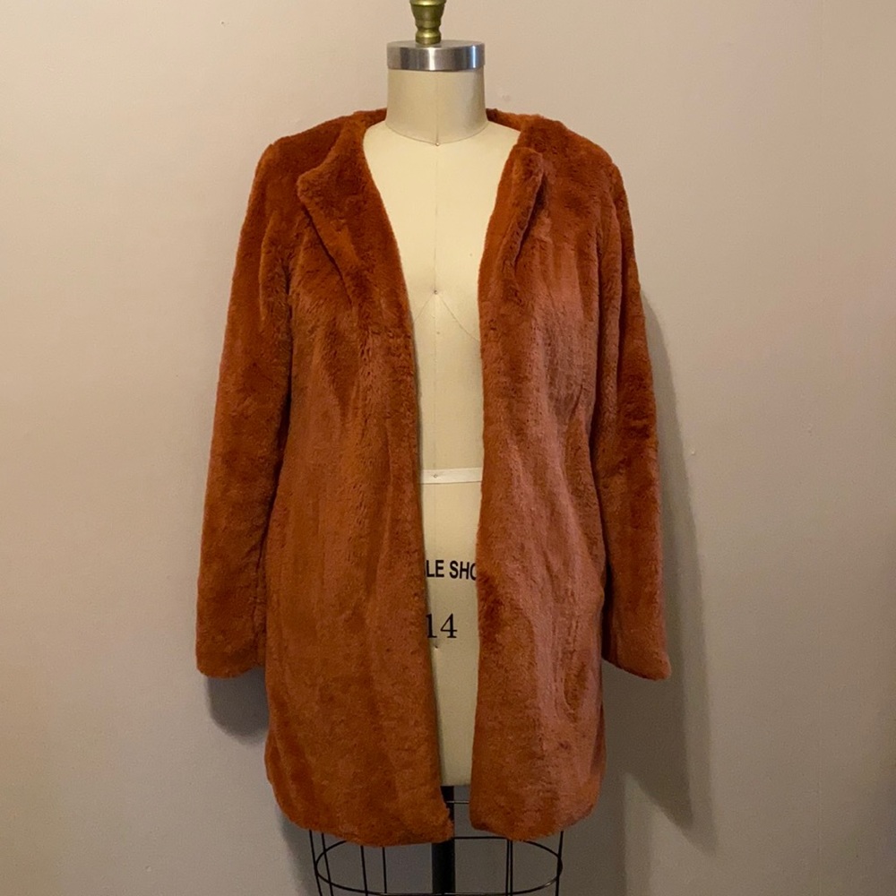 Faux Fur Coat